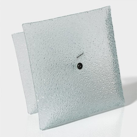 Glass fruit 2-tier square share "Accent", 25 × 22 cm-4