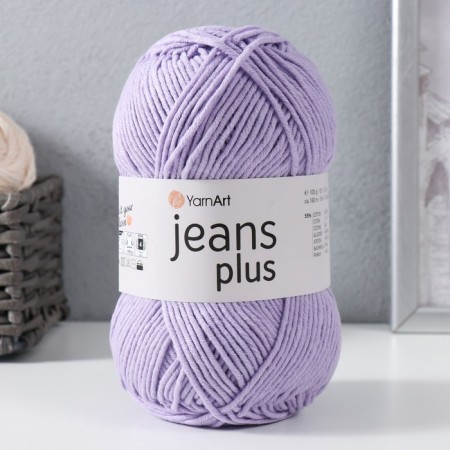 Yarn "Jeans Plus" 55% cotton, 45% acrylic 160m/100g (89 St.-5