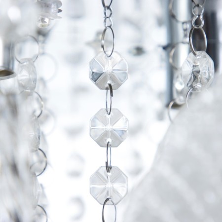 Chandelier 55647/500 CR chrome 5x40W+13W E14 LED PDU 50x50x25cm-7