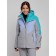 Ski jacket female, size 48, green color