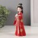 Souvenir Polystone "Girl in Kimono" Red 5.2x6x18 cm