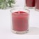 A set of aromatic candles in a glass "Cherry", 12 pcs, red, 4.5x5 cm