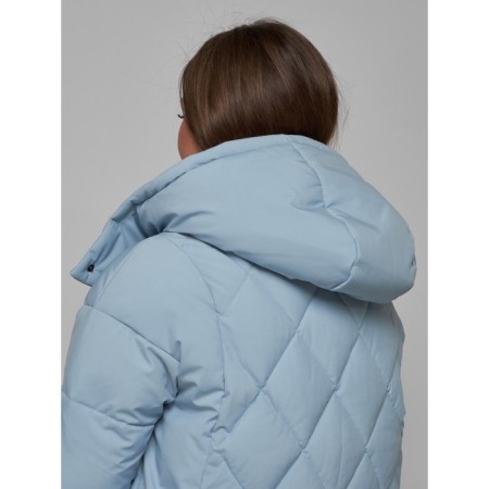 Winter jacket women, size 48, blue color-12