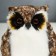 Fluffy "Owl" 10.5 x 8 x 15.5 cm