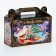 New Year. Gift box New Year's gift Small "Winter Fun" 17.5 x 7 x 10.5 cm.