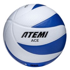Volleyball ball atemi ace (n), synthetic leather PVC, 12 panels, glued, circle 65-67 cm