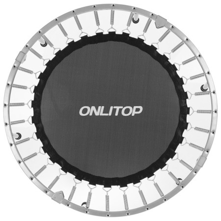 Батут детский ONLITOP, d=102 см, с держателем, цвет серый-9