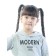 Baby dress, height 98 cm, color gray-melange