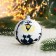 Christmas ball D-8 cm "Happiness"