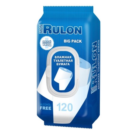 Wet toilet paper Mon Rulon, 120 pcs.