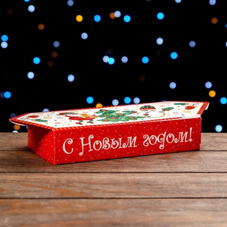 Gift box "Candy Dancing under the Christmas tree", 10 x 20 x 4.3 cm-1