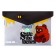 A4 button folder-convert, 160 μm, Erichkrause "Winnie-Puh", translucent, glossy, mix