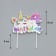 Свеча в торт "My Birthday", цифра "4"