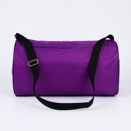 Children's Sports Bag "Kitik", 40x21x24cm, black color, purple-4