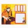 Book of stickers "Anime Boy", 5 blocks, 30 liters