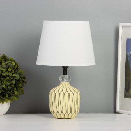 Table lamp "desire" 1x40W E14 yellow 20x20x33cm