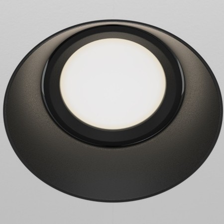 Built-in lamp Technical DL042-01B DOT, 125x125x39 mm, GU10, 1x50W, black color-1