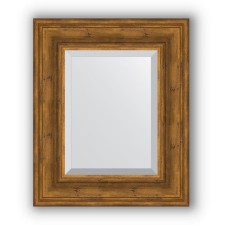 Mirror with fatset in the baguette frame - Blood Bronze 99 mm, 49 x 59 cm, EvoForm