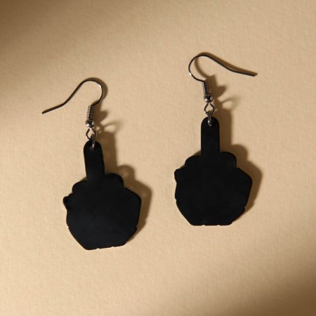 Earrings "impudent"-5