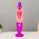 Lamp "purple rocket" E14 h = 35cm
