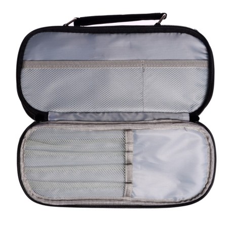 School penalty on the zipper 2 sectional, black-3