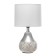 Liana desktop "E14 40W is white-silver 15x15x28 cm
