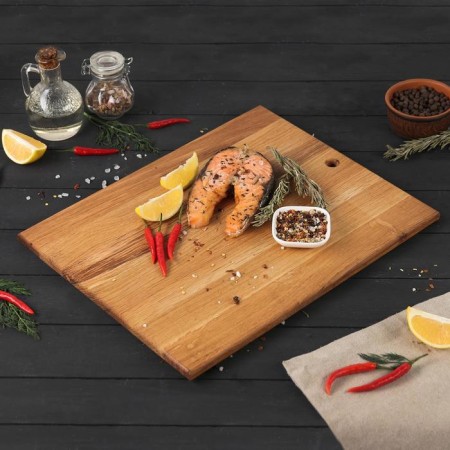Cutting board MAGISTRO, 40 × 30 × 1.2 cm, oak-11