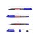 Marker - permanent Erichkrause FP -50, 0.6 mm, alcohol -based ink, light -resistant and waterproof, for any surfaces, blue