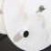 Magistro Marble marble dish, 2-tier, d = 25/30 × 33 cm, white color