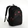 Youth backpack from lightning textiles, 5 pockets, black/red color