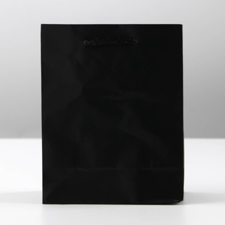 Gift package laminated, packaging, “black”, s 12 x 15 x 5.5 cm-2