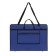 Folder for drawings and drawings for artists A2, 650 x 450 x 40 mm, with handles, textile, with pockets, "inspiration" 1B21, blue