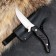 Caucasian knife "Claw" with a scabbard, steel - 65x13, hilt - grab