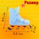 Finger roller skates "slalom", color mix