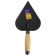 Kelma Tundra plaster, powder color, wooden handle, 175 x 150 mm