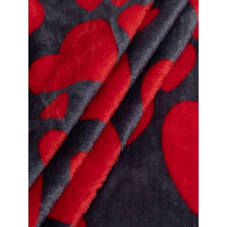 Texrepublic blanket, size 180x200 cm, red color-7