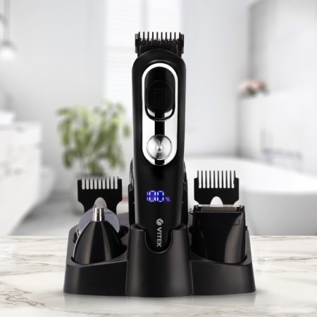 Haircut/trimmer Vitek VT-2549 BK, 5 nozzles, black