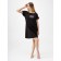 Night shirt female diva, size 48, black color