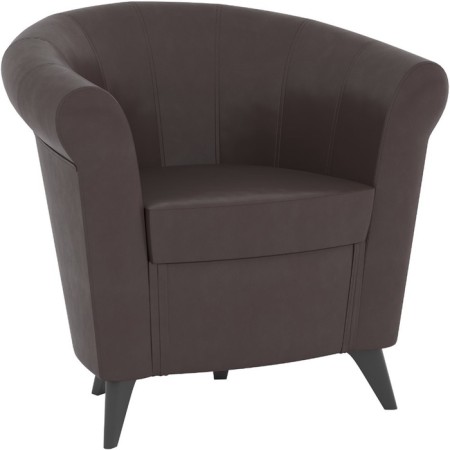 Bange "Laguna", 780 × 630 × 790 mm, leatherette, dark brown color-1