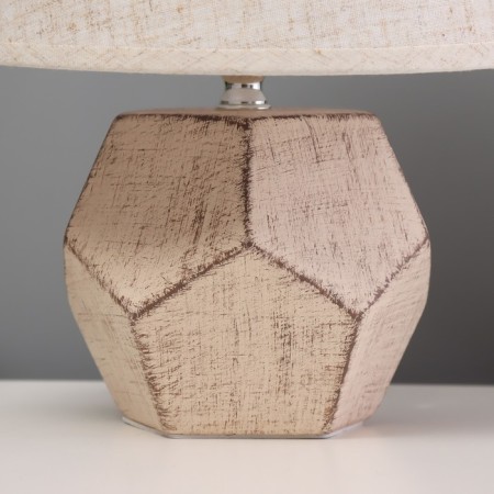 Kira table lamp E14 40W Beige 20x20x29cm-2