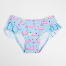 Bathing swimming trunks for girls Minaku with decor, height 68-74 cm