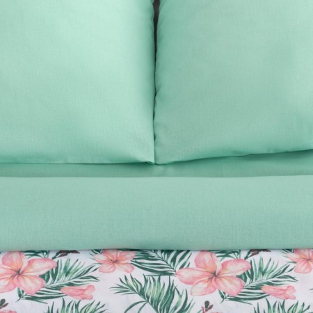 Bed linen Ethel 2 joint venture “Tropical morning” 175x215 cm, 200x220 cm, 70x70 cm-2 pcs-3