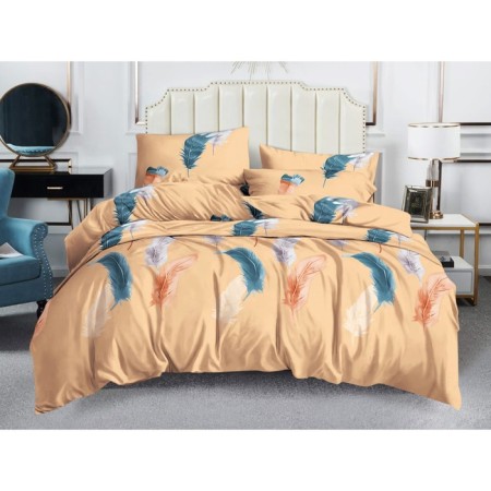 Bed linen euro, size 220x240 cm, 200x220 cm, 50x70 cm - 2 pcs, 70x70 cm - 2 pcs