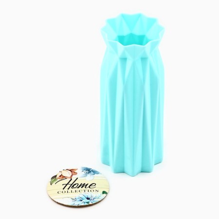 Vase for flowers with a stand "Home" plastic, 17 x 7 cm-1