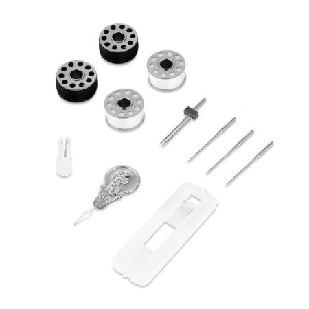 Sewing machine KitFort KT-6042, 9 W, 12 operations, semi-automatic, white-5