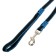 Kaponnoye zoonik leash with double latex thread, 2 m x 1.5 cm, blue