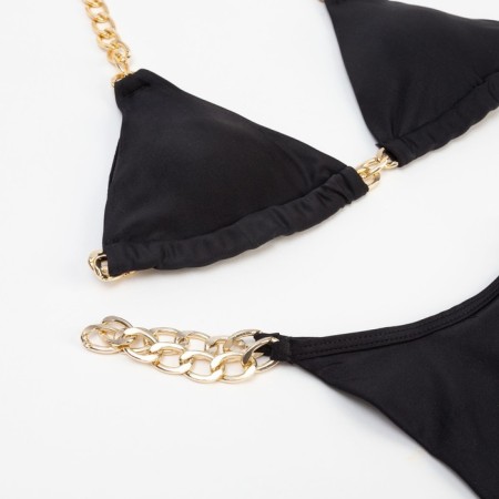 Swimsuit female separate minku color black, size 48-5