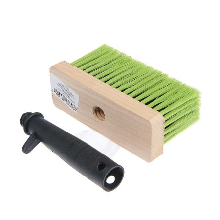 Lom-macleure brush, artificial bristles, plastic handle, 140x50x16 mm-5