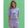 Female set, size m, lavender color