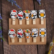Decorative “Panda” clothing is 10 pcs.